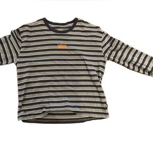 Vans stripped long sleeve, extra small